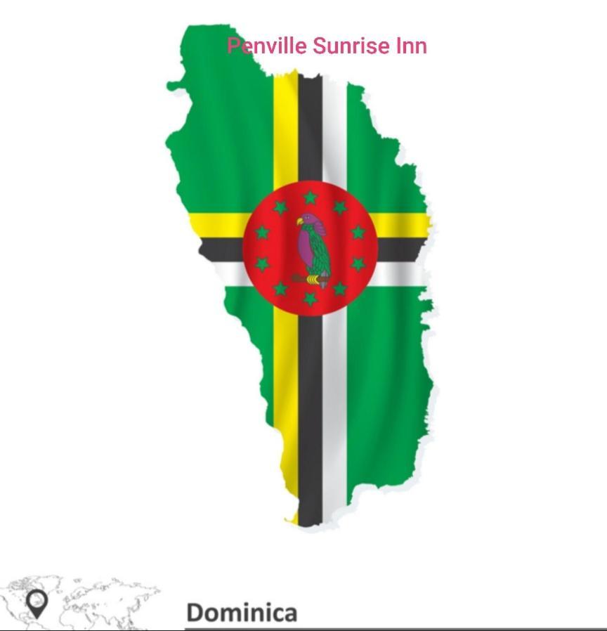 "Sunrise Inn" Nature Island Dominica Penville Exteriör bild
